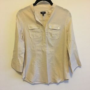 Talbots Popover Blouse